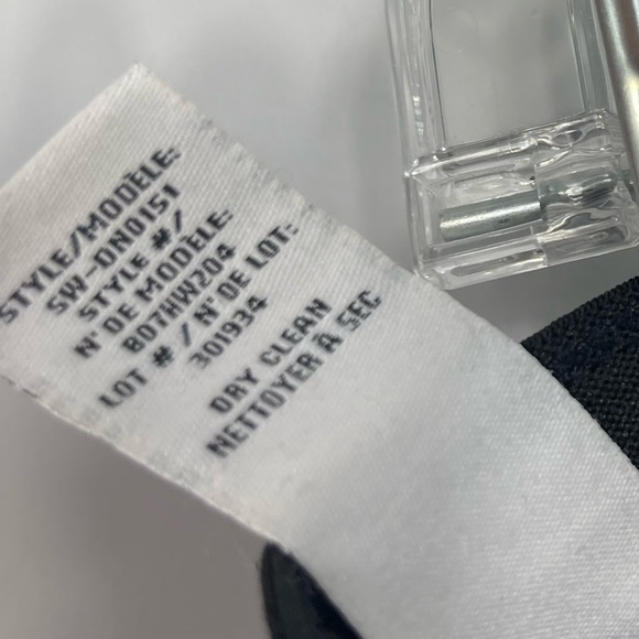 Helmut Lang Black Coated Cotton Blend Skinny Leg Jegging Jeans Pull On Pants 27 - Picture 12 of 16